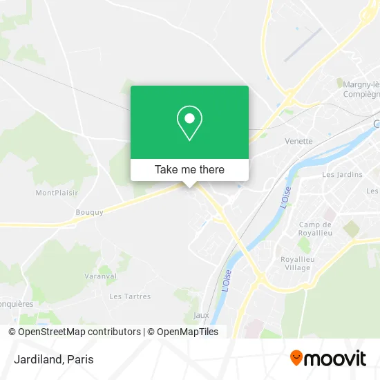Jardiland map