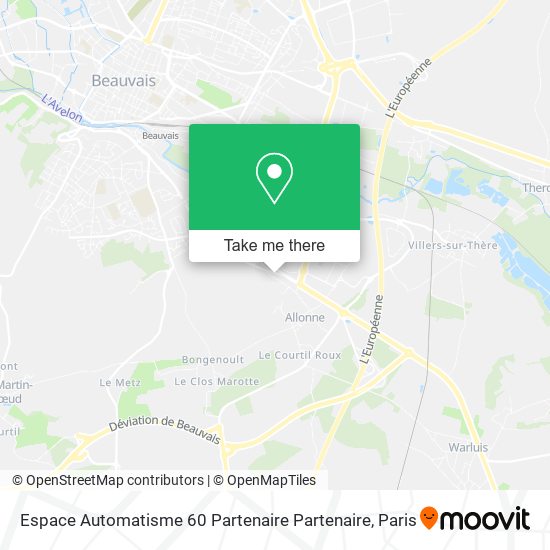 Mapa Espace Automatisme 60 Partenaire Partenaire