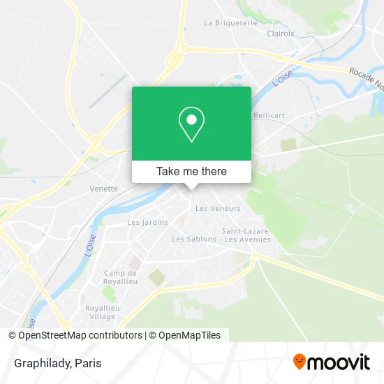 Graphilady map