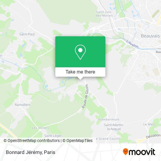 Bonnard Jérémy map