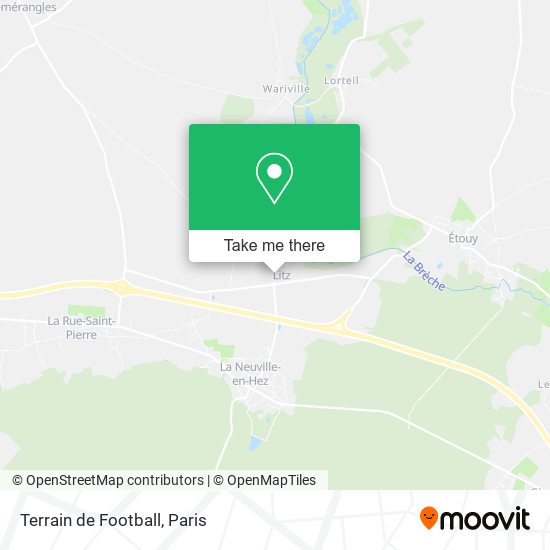 Mapa Terrain de Football