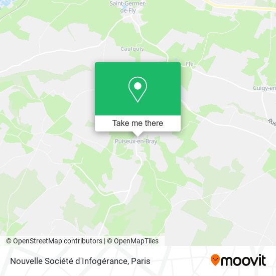 Nouvelle Société d'Infogérance map