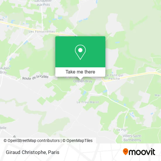 Giraud Christophe map