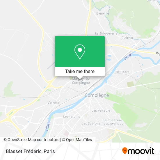 Mapa Blasset Frédéric