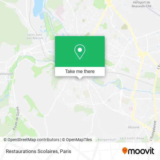 Restaurations Scolaires map