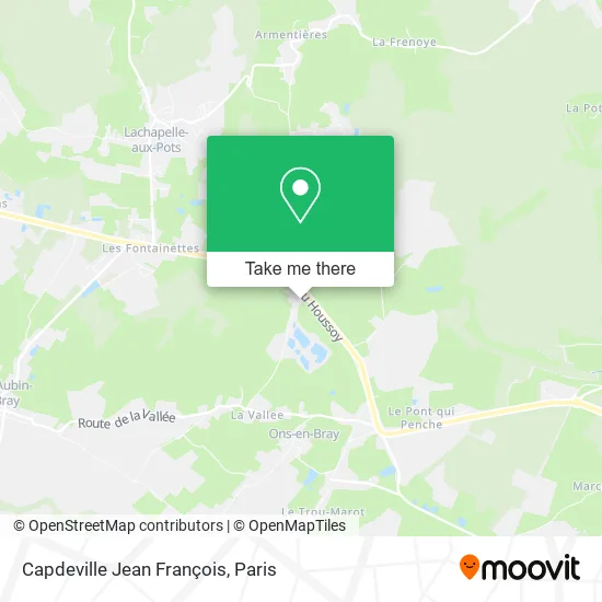 Capdeville Jean François map