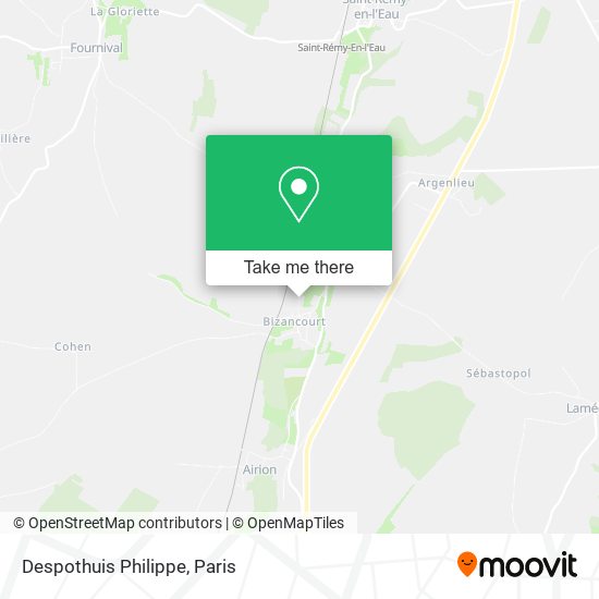 Despothuis Philippe map