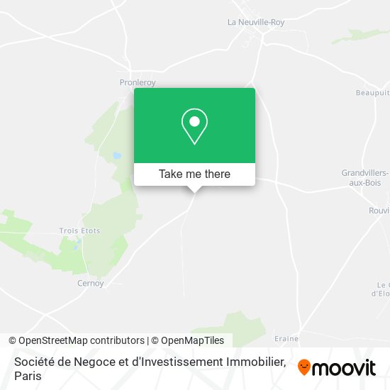 Société de Negoce et d'Investissement Immobilier map