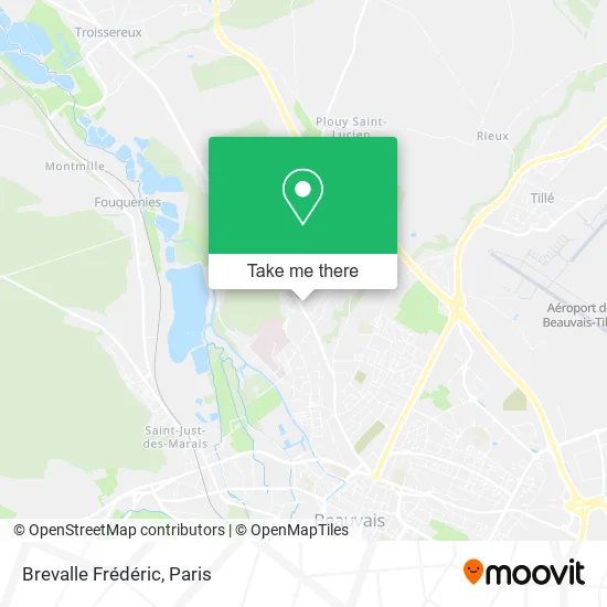 Brevalle Frédéric map