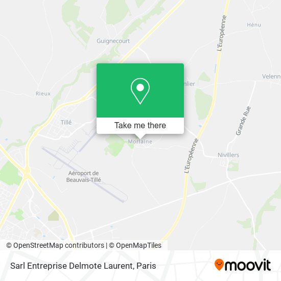 Sarl Entreprise Delmote Laurent map