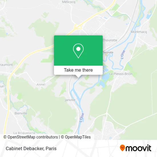 Cabinet Debacker map