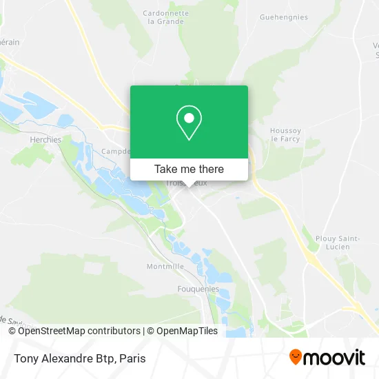 Tony Alexandre Btp map