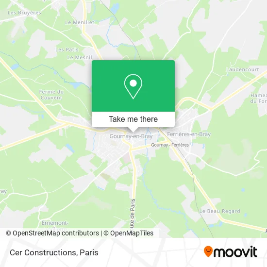 Cer Constructions map