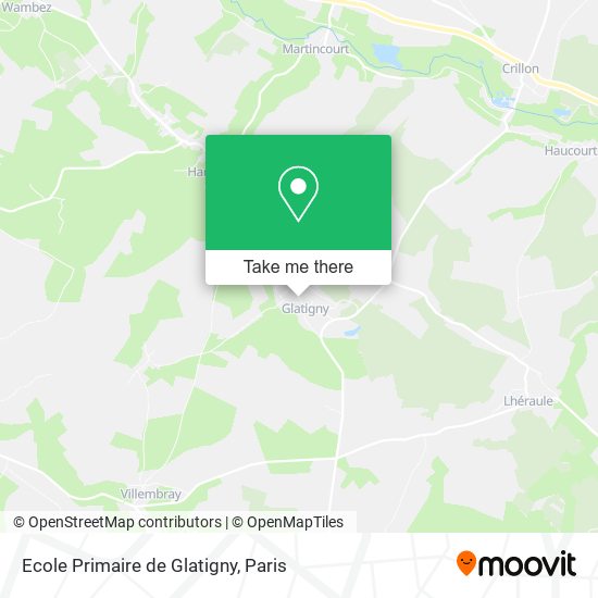 Ecole Primaire de Glatigny map