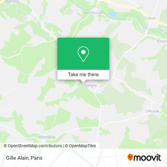 Gille Alain map