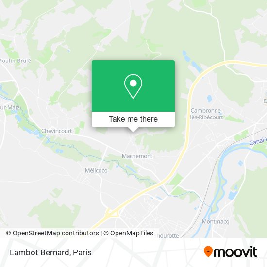 Lambot Bernard map