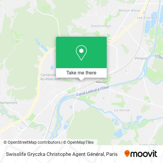 Swisslife Gryczka Christophe Agent Général map