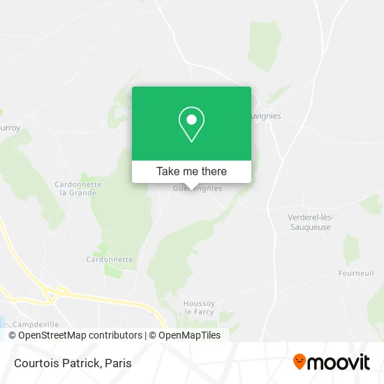 Courtois Patrick map