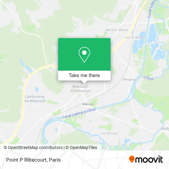 Point P Ribecourt map