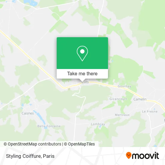 Styling Coiffure map