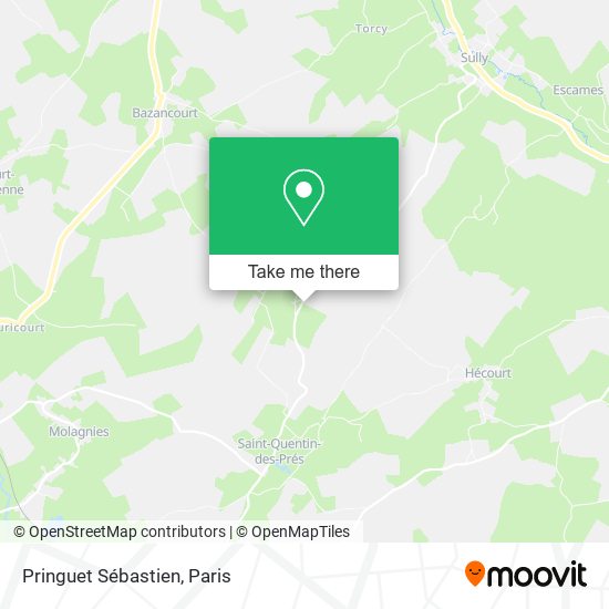 Pringuet Sébastien map