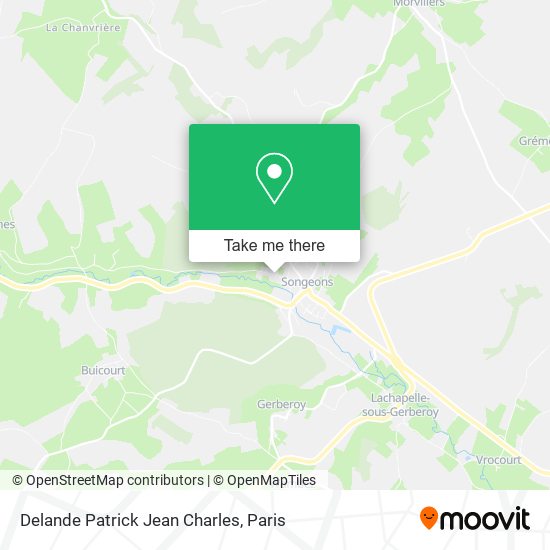 Delande Patrick Jean Charles map