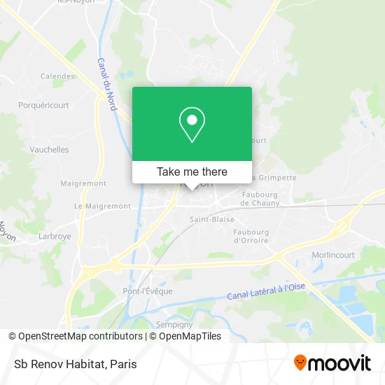 Sb Renov Habitat map