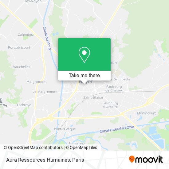 Aura Ressources Humaines map