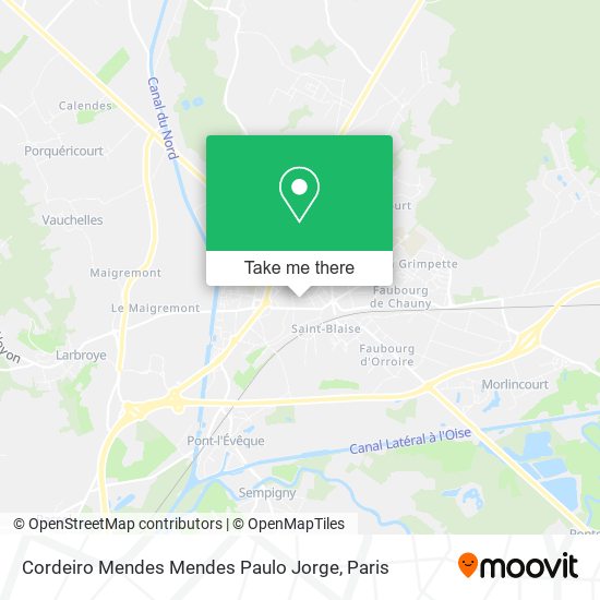 Cordeiro Mendes Mendes Paulo Jorge map