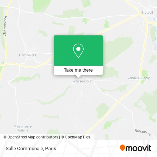 Salle Communale map