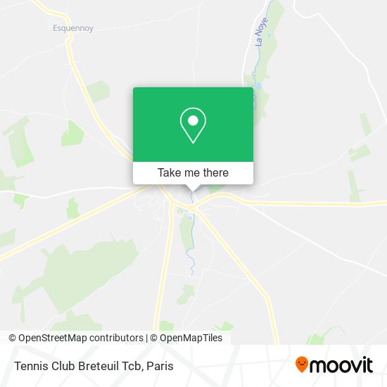 Tennis Club Breteuil Tcb map
