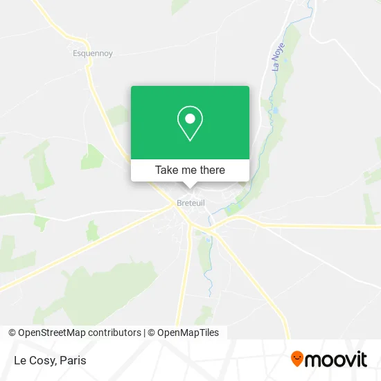 Le Cosy map