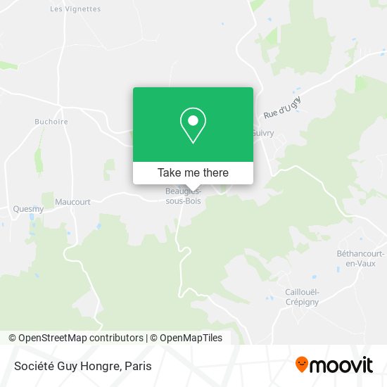 Société Guy Hongre map