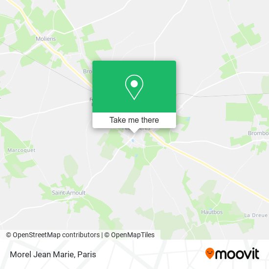 Morel Jean Marie map