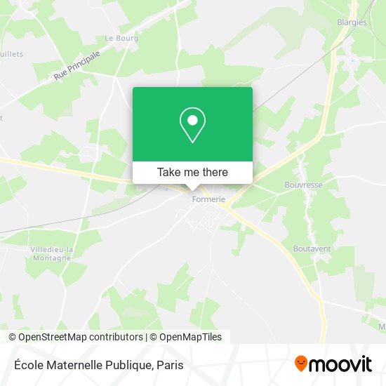 École Maternelle Publique map