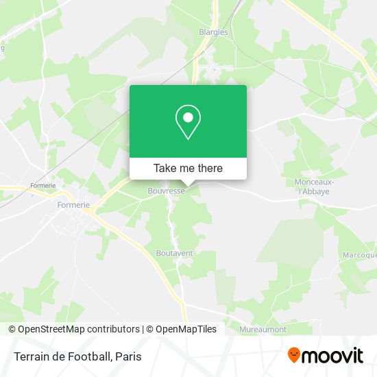 Terrain de Football map