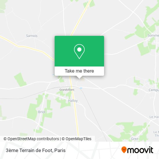 3ème Terrain de Foot map