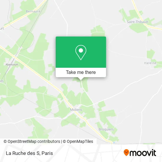 La Ruche des S map
