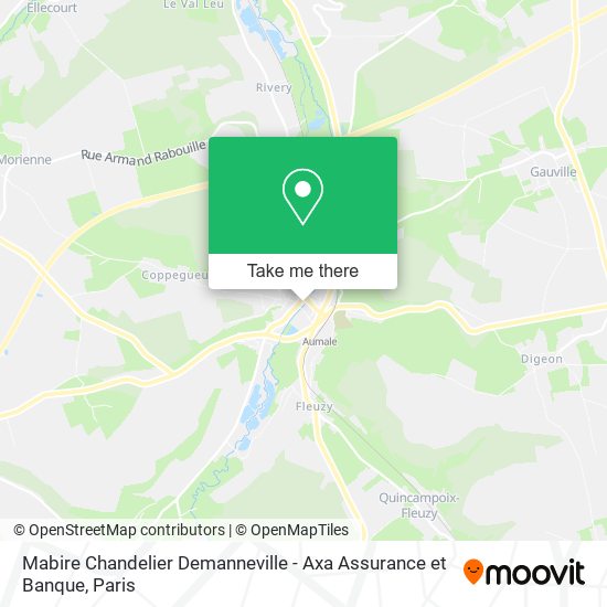 Mabire Chandelier Demanneville - Axa Assurance et Banque map