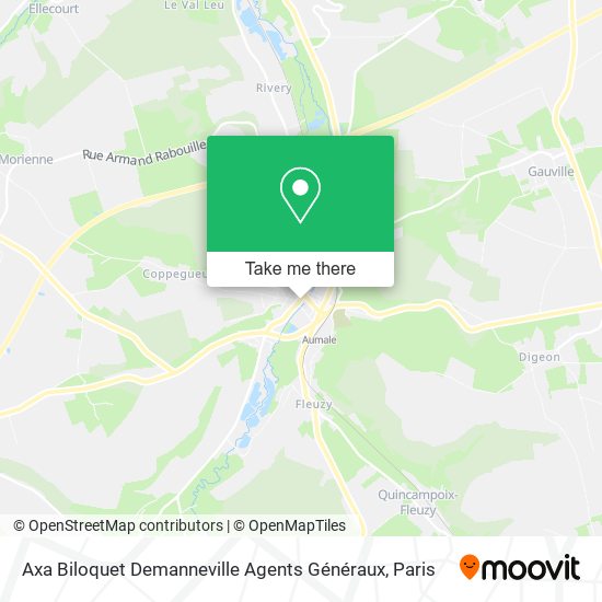 Axa Biloquet Demanneville Agents Généraux map