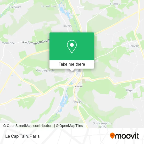 Le Cap'Tain map