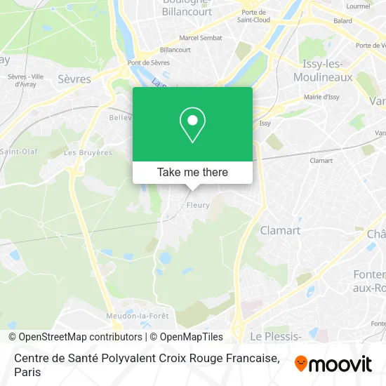 Centre de Santé Polyvalent Croix Rouge Francaise map