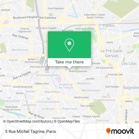 5 Rue Michel Tagrine map