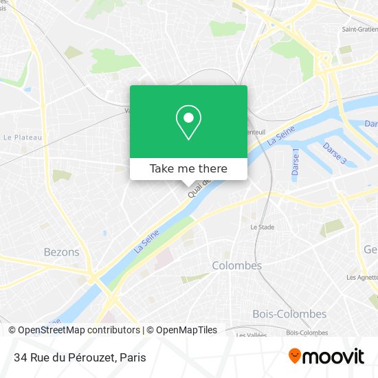 34 Rue du Pérouzet map