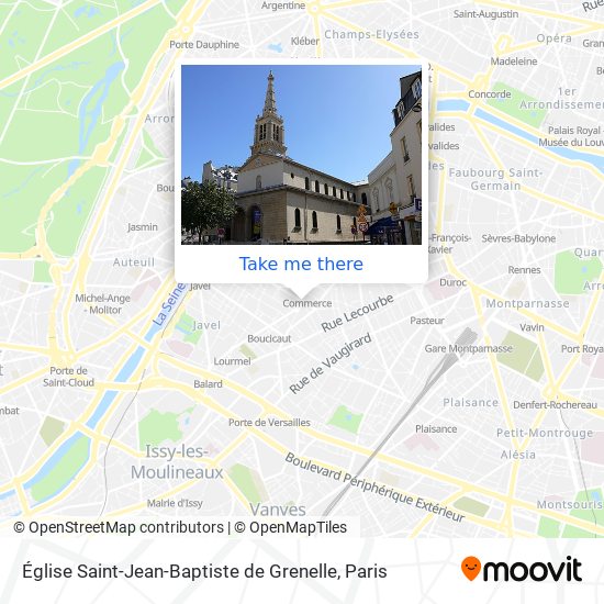 Église Saint-Jean-Baptiste de Grenelle map