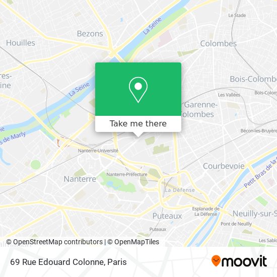 69 Rue Edouard Colonne map