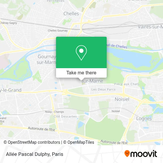 Allée Pascal Dulphy map