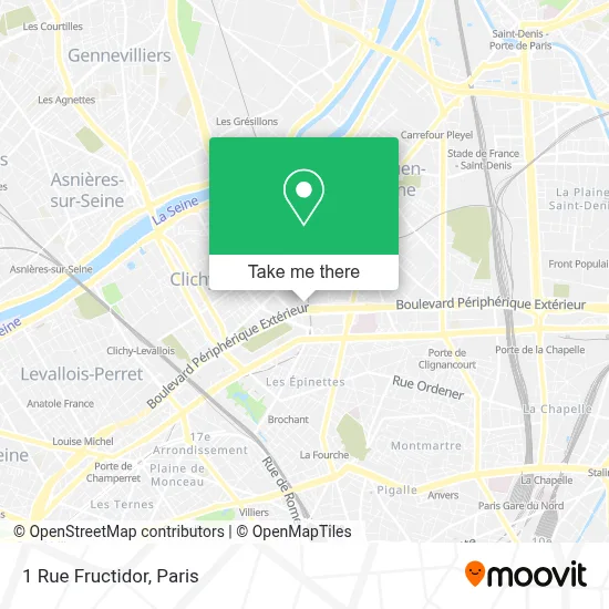 1 Rue Fructidor map