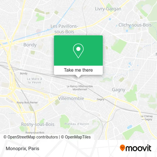 Monoprix map