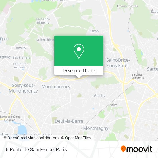 6 Route de Saint-Brice map